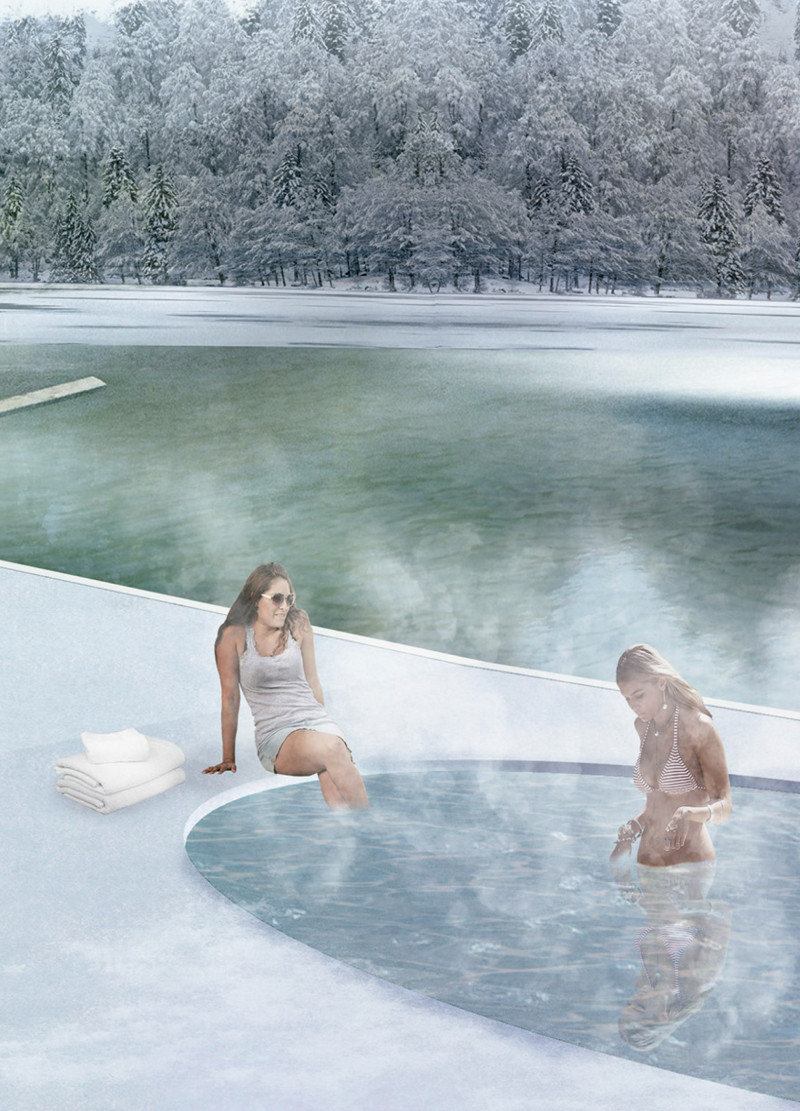 Rammed Earth Structures Embracing Bamboo Serenity in a Circular Wellness Retreat