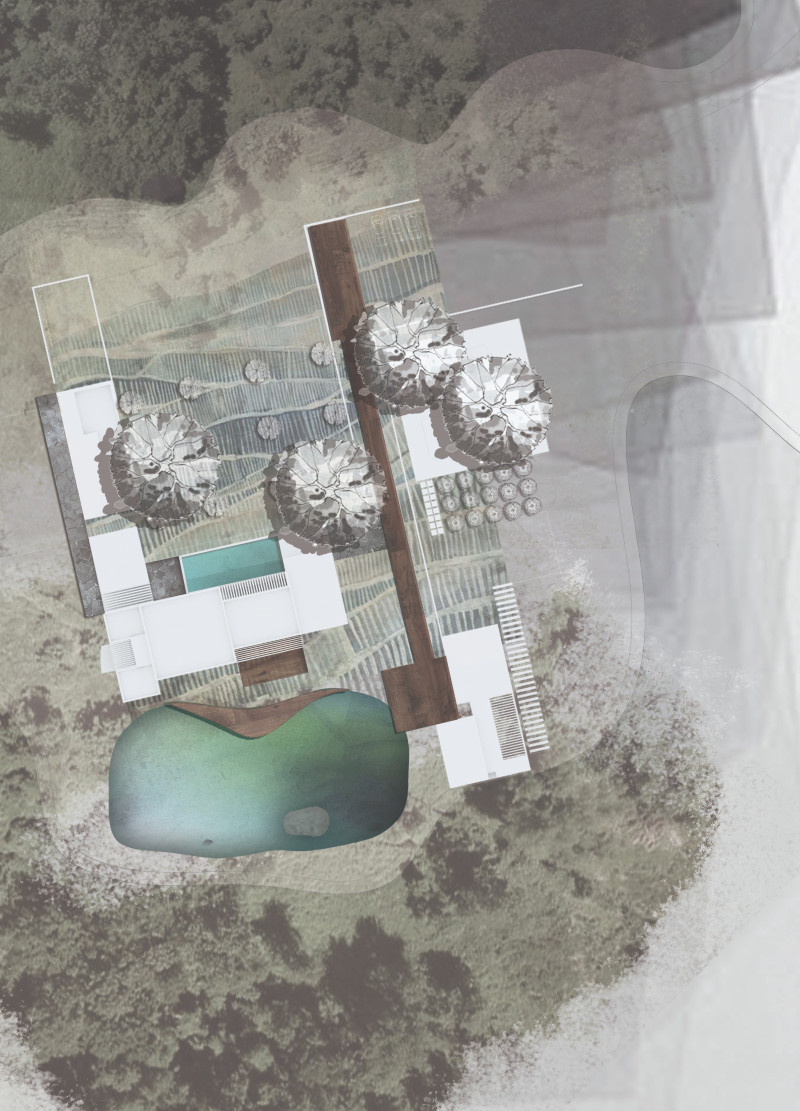 Rammed Earth Structures with Natural Ventilation for a Sustainable Spa Retreat