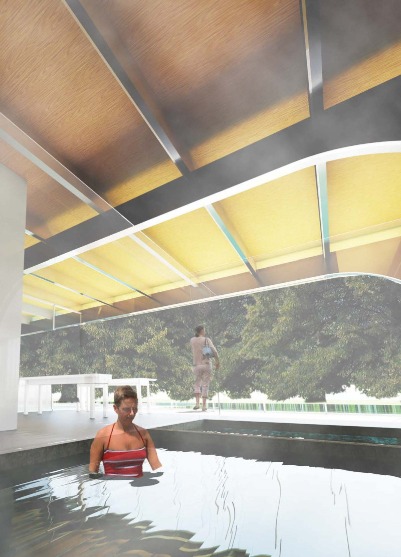 Charred Wood Shingles and Green Roofs Enhance Wellness Retreat in Natural Setting