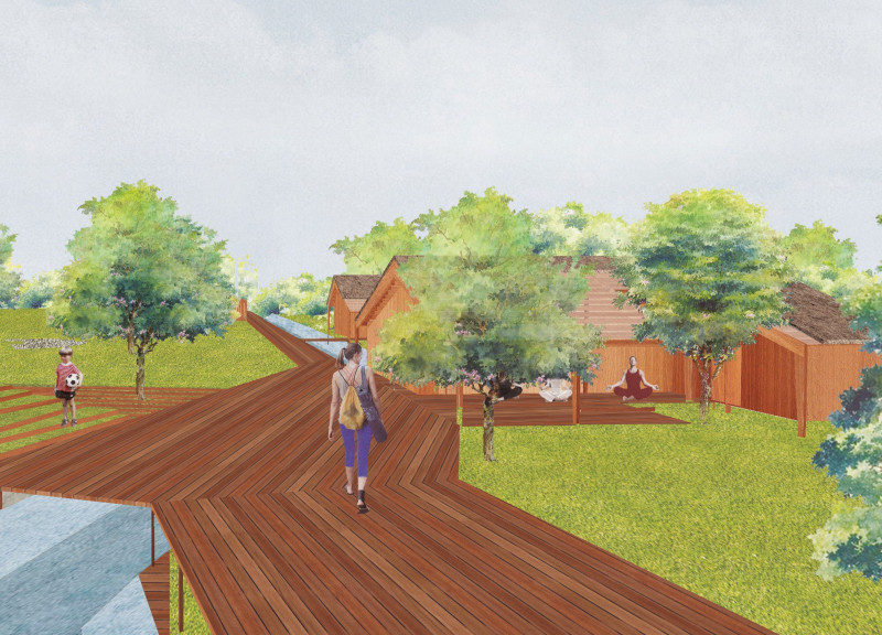 Preserving Heritage with Stone and Wood in a Contemporary Wellness Retreat