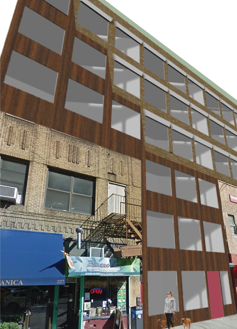 Corten Steel Facade Integrating Recycled Materials for Sustainable Urban Living