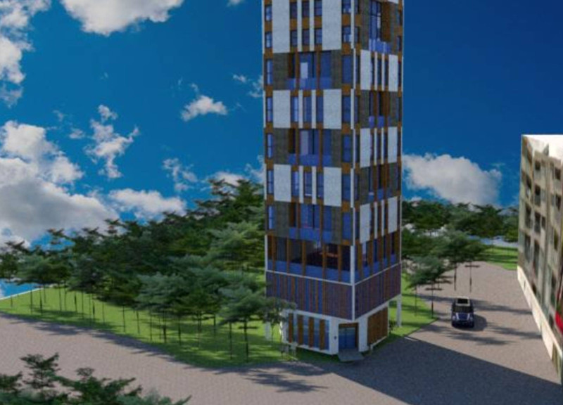 Modular Housing Crafted with Bamboo Cladding and OSB for Sustainable Urban Living