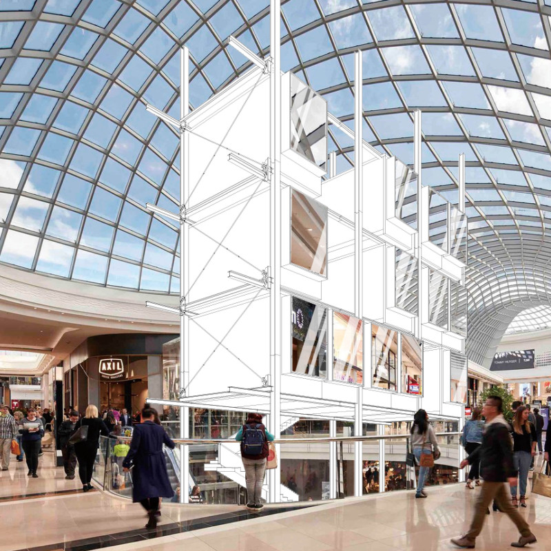 Modular Living Crafted with Vibrant Facades and Reinforced Concrete