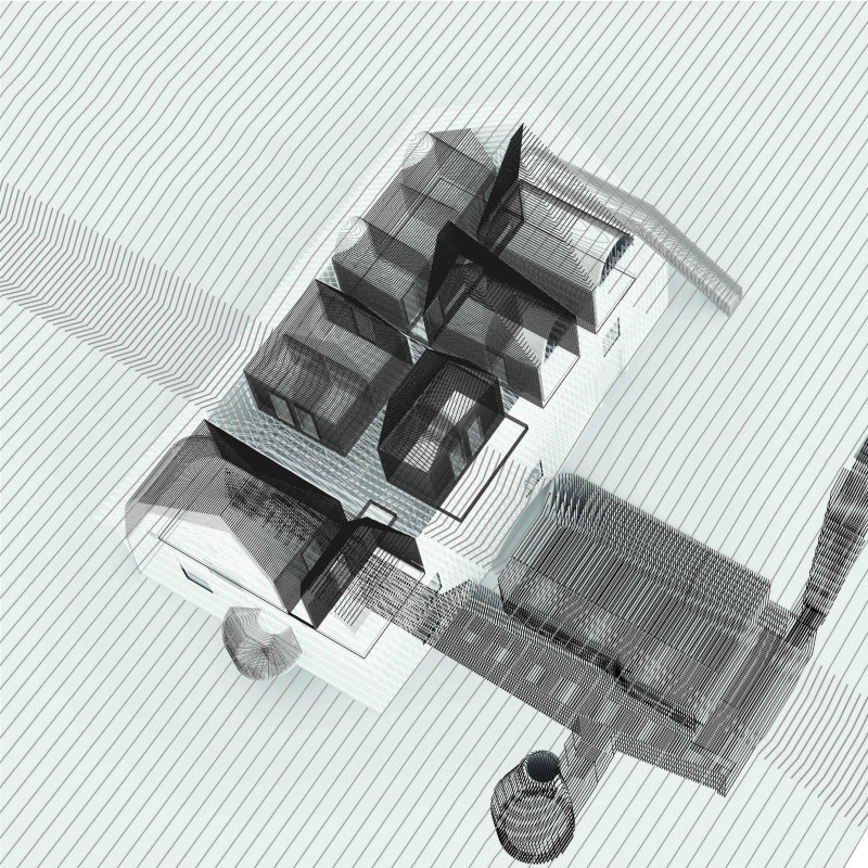 Charred Wooden Shingles and Natural Light Crafting a Meditation Retreat Amidst Nature