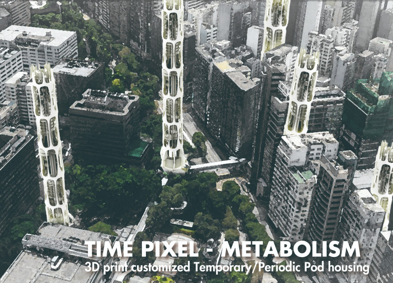 Metabolizing Urban Living Through Recyclable Pods and 3d Printed Materials