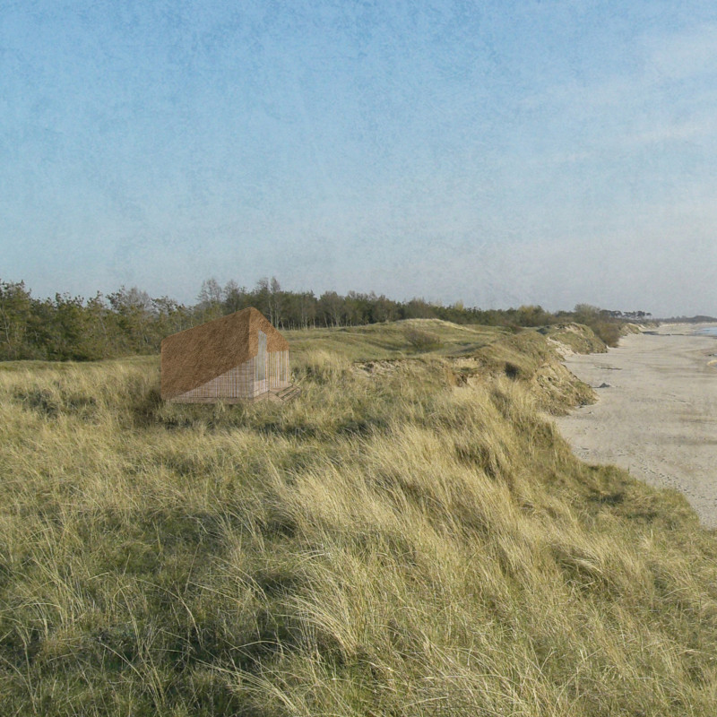 Elevated Coastal Retreat Constructed with Natural Thatch and Timber Focusing on Community Engagement
