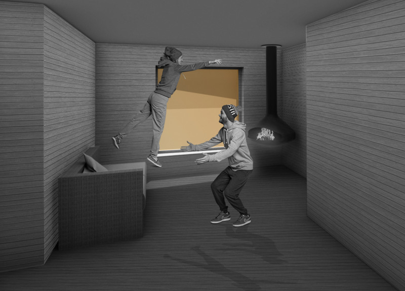 Amber Glass and Warm Timber Create a Serene Retreat Experience