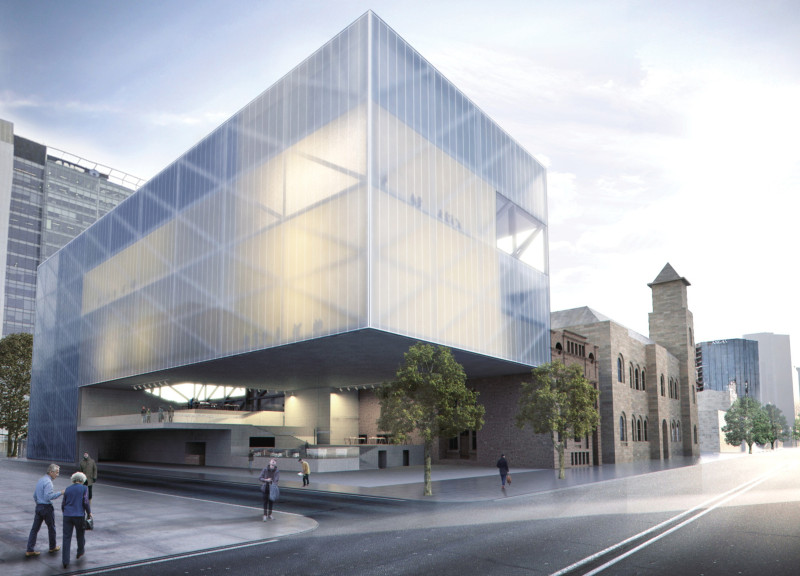 Charred Wooden Shingles and Cross-Laminated Timber Create Functional Urban Community Hub