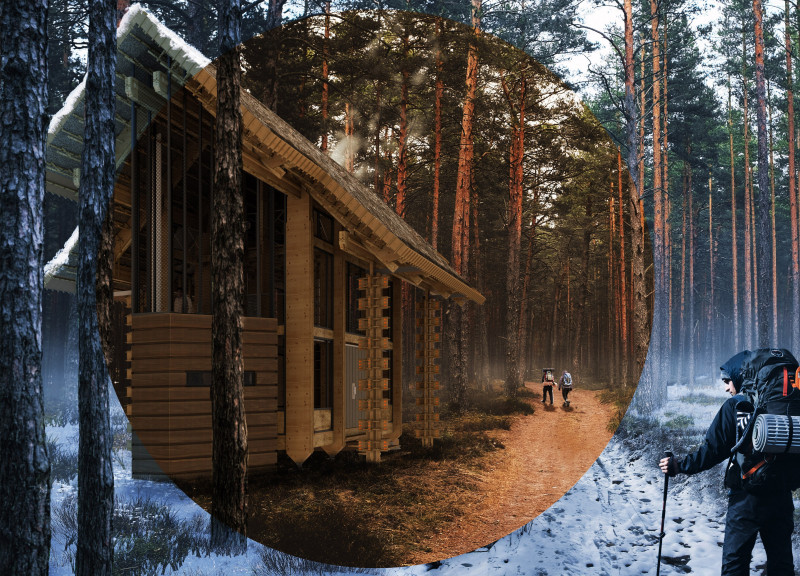 Thatch and Timber Retreat Integrating Communal Spaces in a Natural Setting