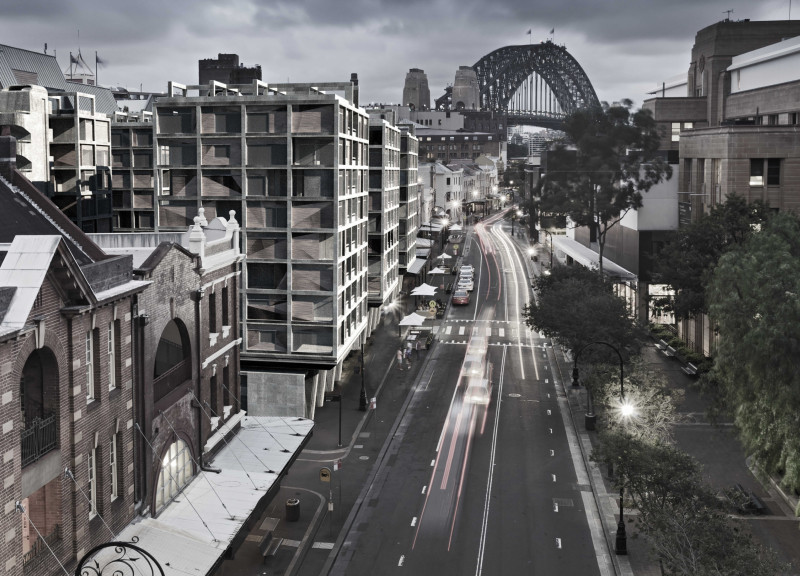 Charred Brick Facade and Eco Roofs Enhance Community Living in Urban Structure