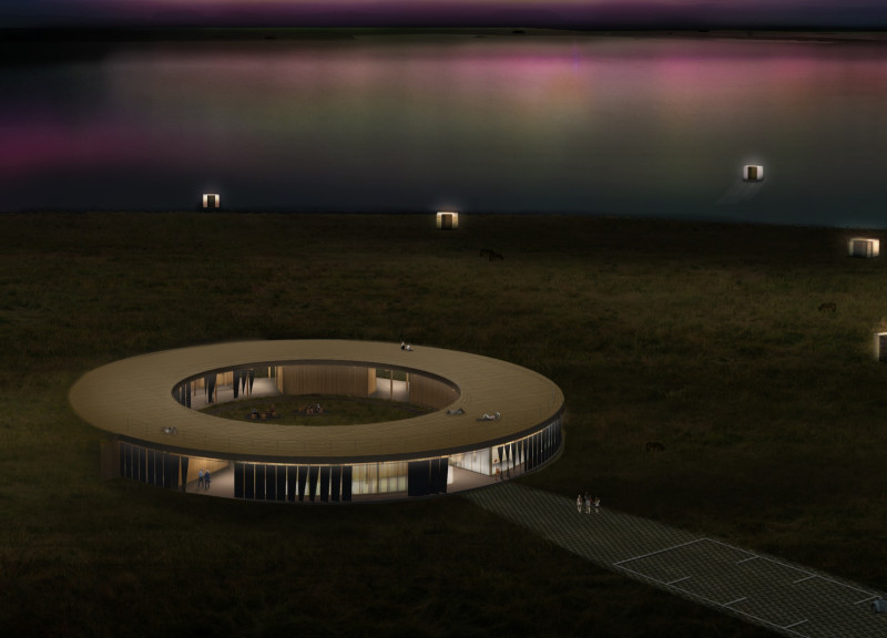 Panoramic Observatories Crafted from Locally Sourced Timber and Concrete