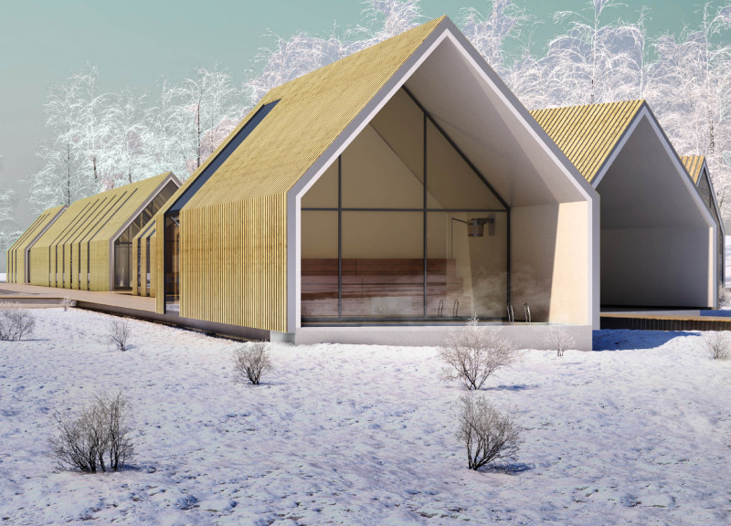 Modular Cabins Featuring Triple-Glazed Windows and Renewable Timber in the Icelandic Landscape