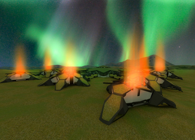 Porous Concrete and Green Roof Integration in a Geothermal Retreat