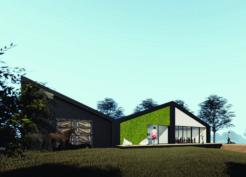 Charred Wooden Shingles and Panoramic Views in a Sustainable Retreat