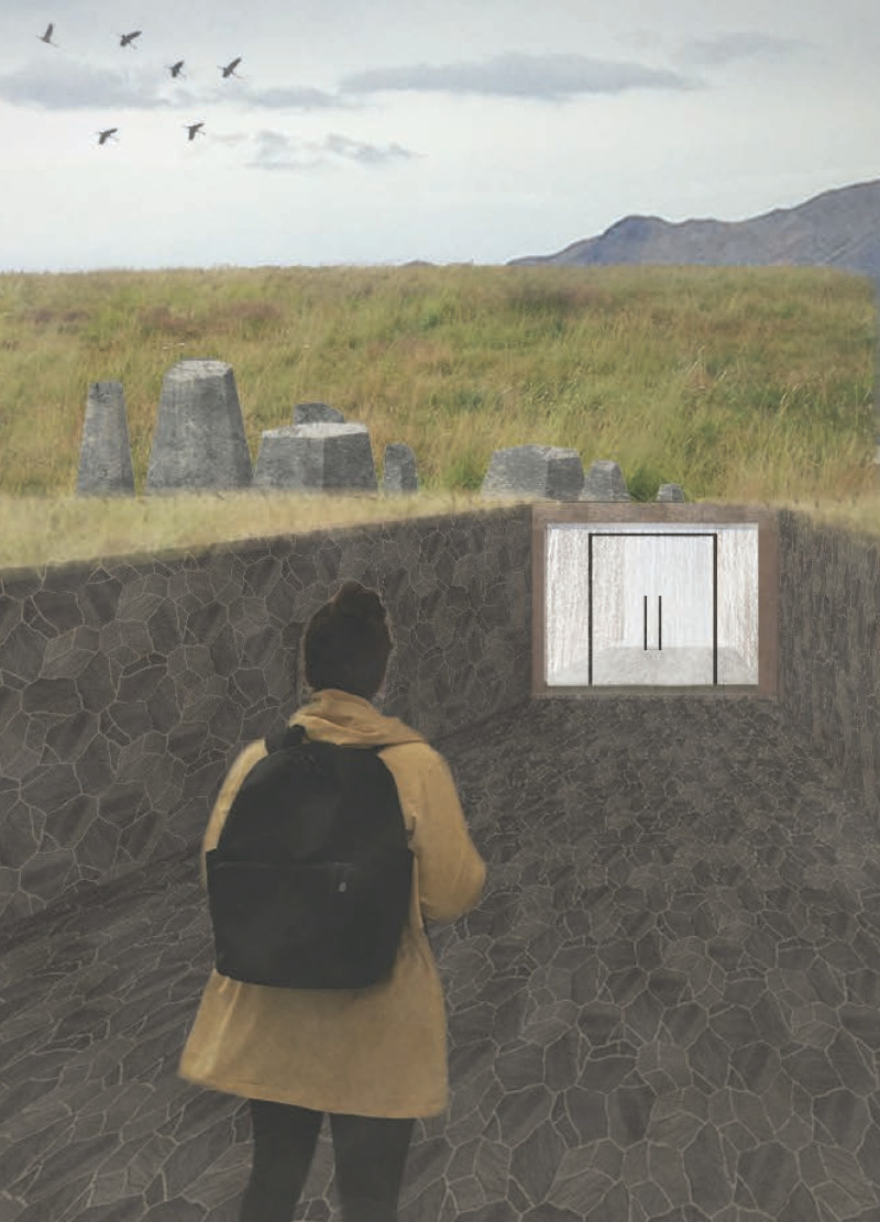 Choreographed Layering of Natural Stone and Timber in a Rural Community Hub