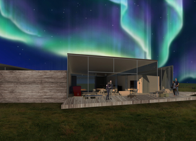 Transparent Etfe Structures and Driftwood Accents in a Nordic Wellness Retreat