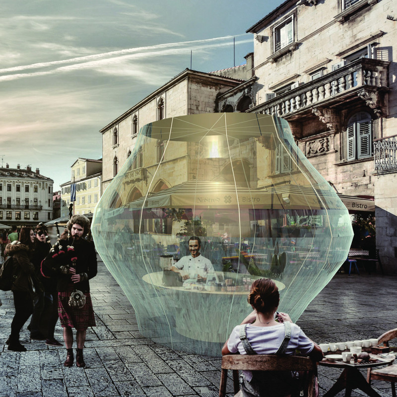 Charred Shingles and Cross-Laminated Timber Define a Versatile Urban Lantern Space