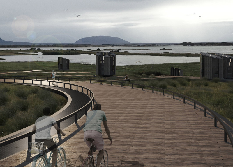 Charred Wooden Shingles and Cross-Laminated Timber Panels Form a Community-Focused, Circulatory Living Space