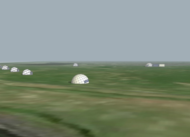 Geodesic Domes Crafted from Structural Insulated Panels in Symbiotic Harmony with Nature