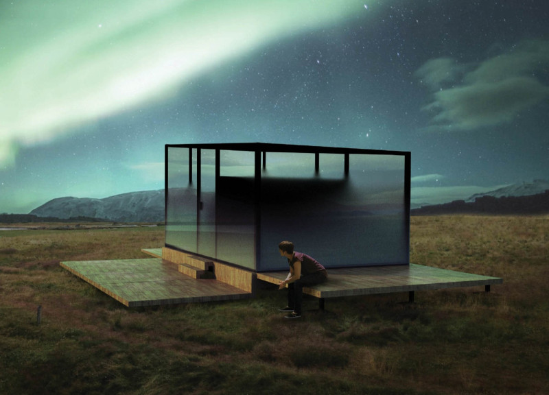 Charred Wooden Shingles and Geothermal Sustainability in Flexible Modular Housing