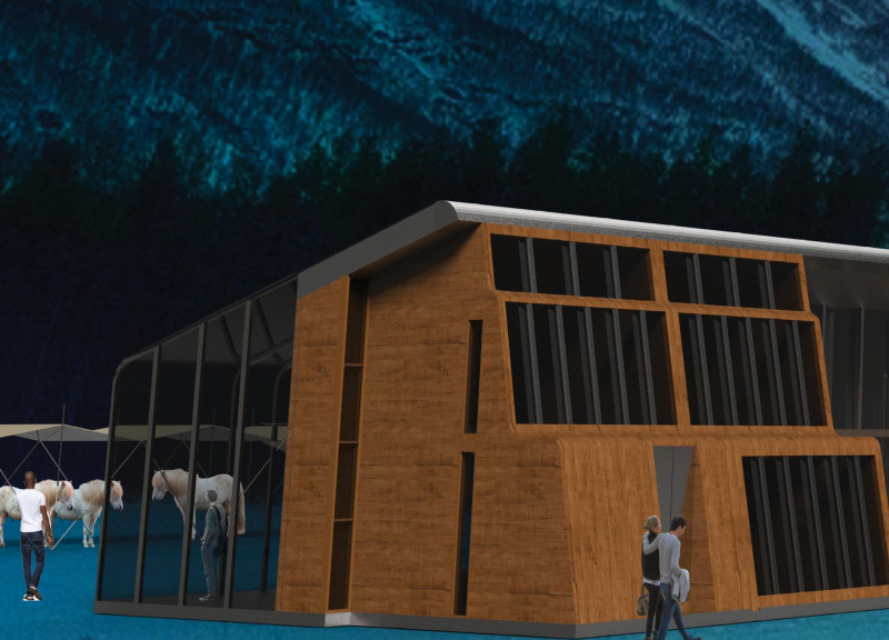 Charred Wooden Shingles and Flexible Spaces Enhance Sustainable Lodging in Rural Iceland