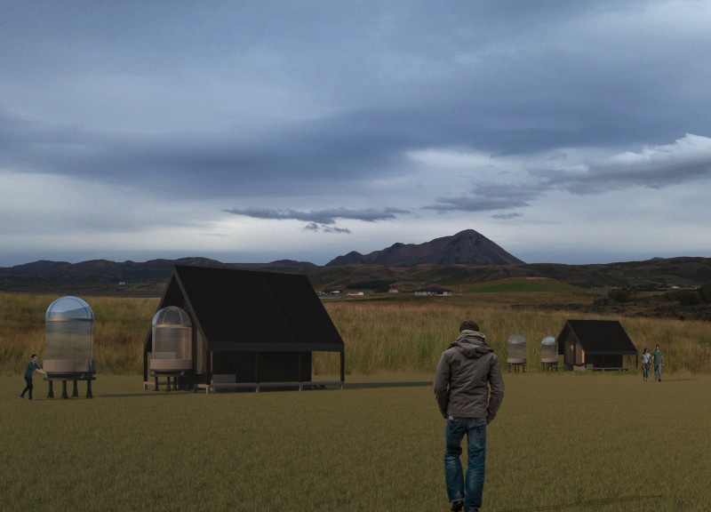 Charred Wooden Shingles and Cross-Laminated Timber Create a Harmonious Community Space
