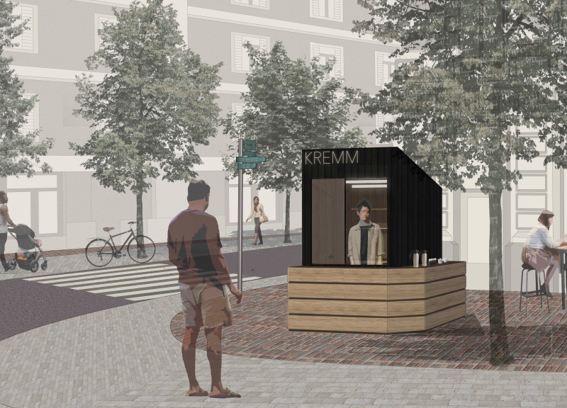 Chestnut Stands and Mocha Accents in a User-Centric Space