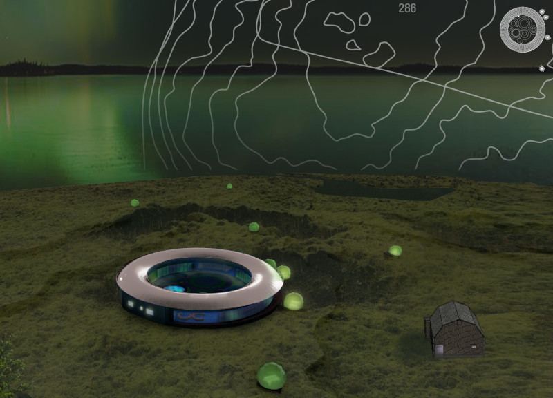 Panoramic Views with Reflective Curtains in a Geothermal Hospitality Setting