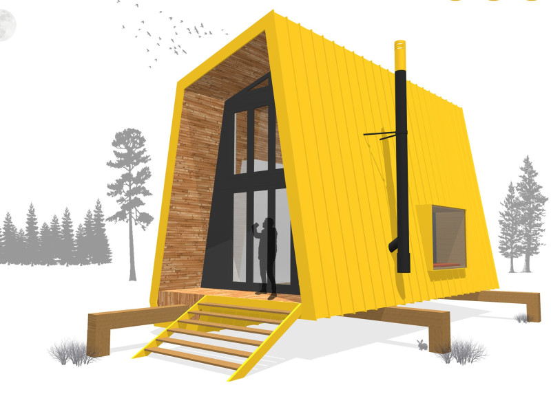 Elevated Meditation Space with Floor-to-Ceiling Windows and Natural Light