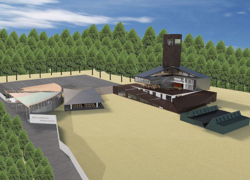 Observatory Views Integrated with Educational Spaces in a Nature-Focused Visitor Center