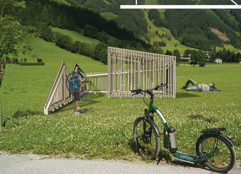 Spiral Shelters with Open Patios and Community Fire Pits