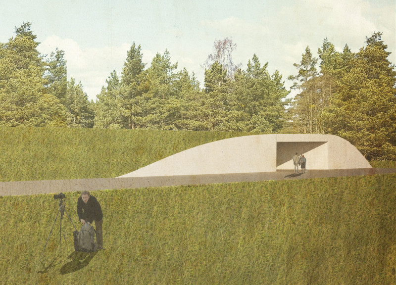 Phytodepuration-Centric Community Space with Rainwater Management Features