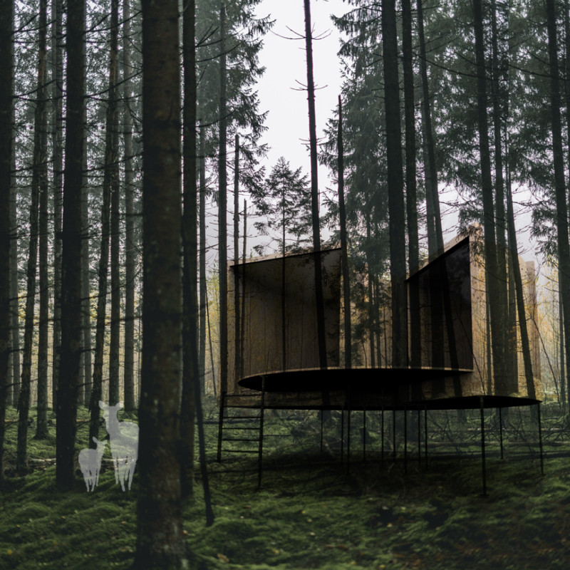 Cotton Canvas Retreats with Magnetic Attachments for Mindful Meditation