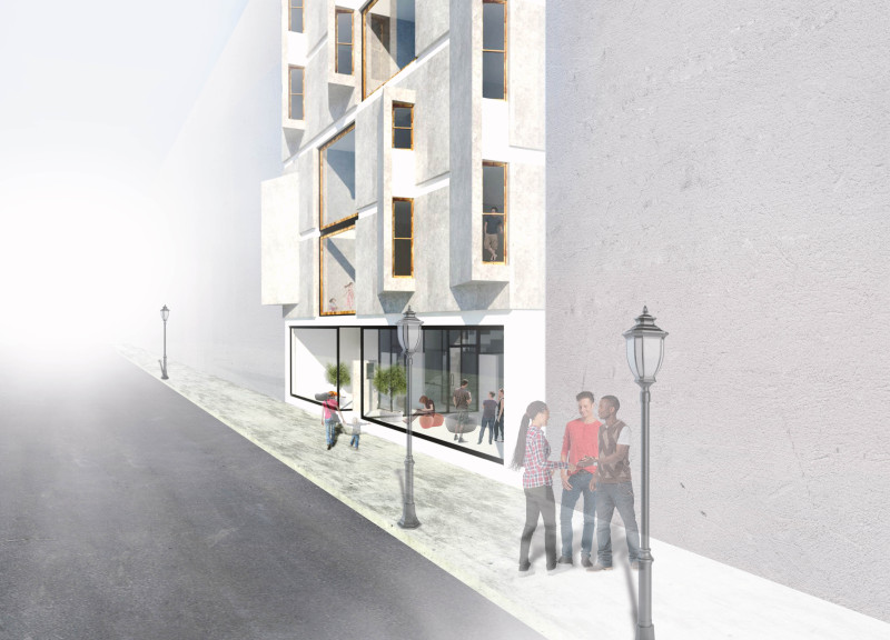 Public Interaction Spaces Shaping Community Connections in Modular Living