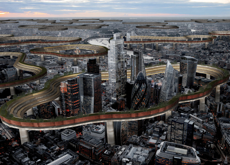 A Housing Design Incorporating Layered Residential Loops