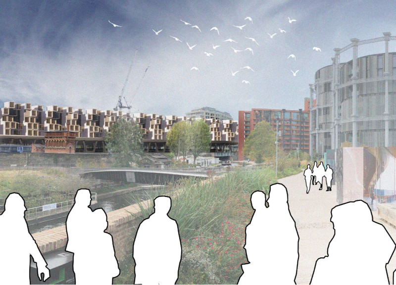 Community Living Above Railways with Modular Decks