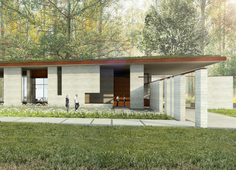 Fragments of Nature Integrated with Community Spaces