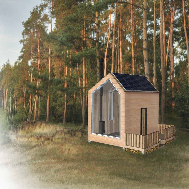 Transitioning Sound: Timber Facades and Natural Elements in a Calming Space