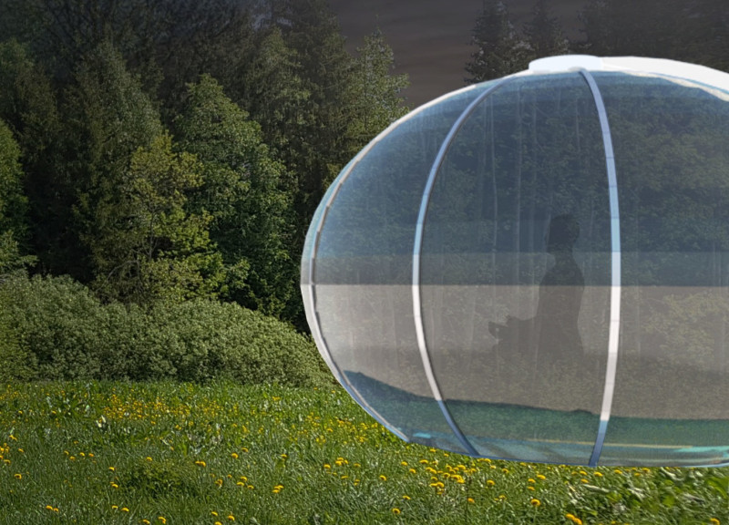 Translucent Serenity in Opaque Spaces for Mindful Retreats