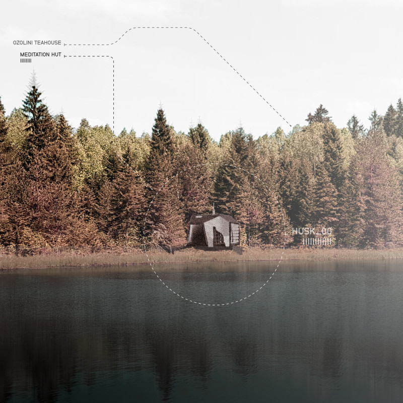 Porous Membrane Structure Embracing Nature for Calm Meditation