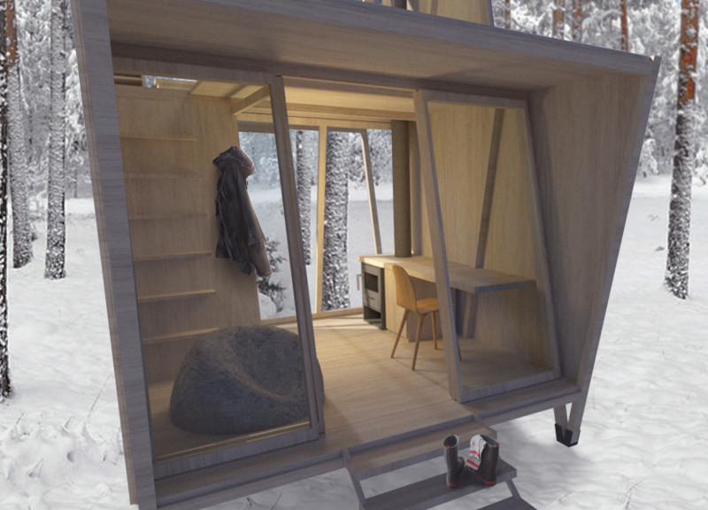 Timber Canopy Retreat Embracing Natural Light in the Latvian Woodland