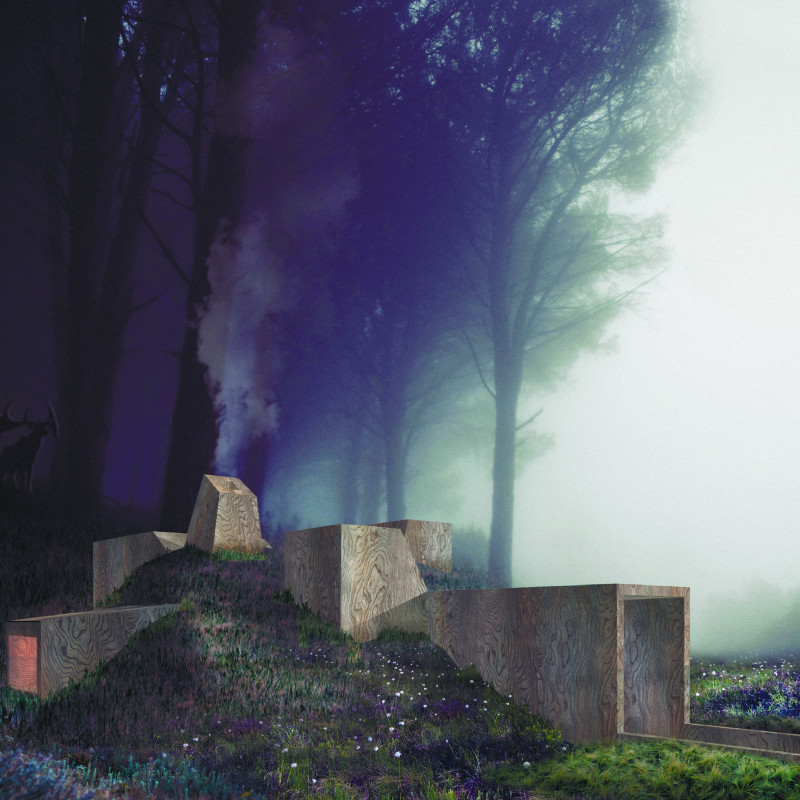 Fire-Treated Timber and Straw Insulation in a Sustainable Retreat