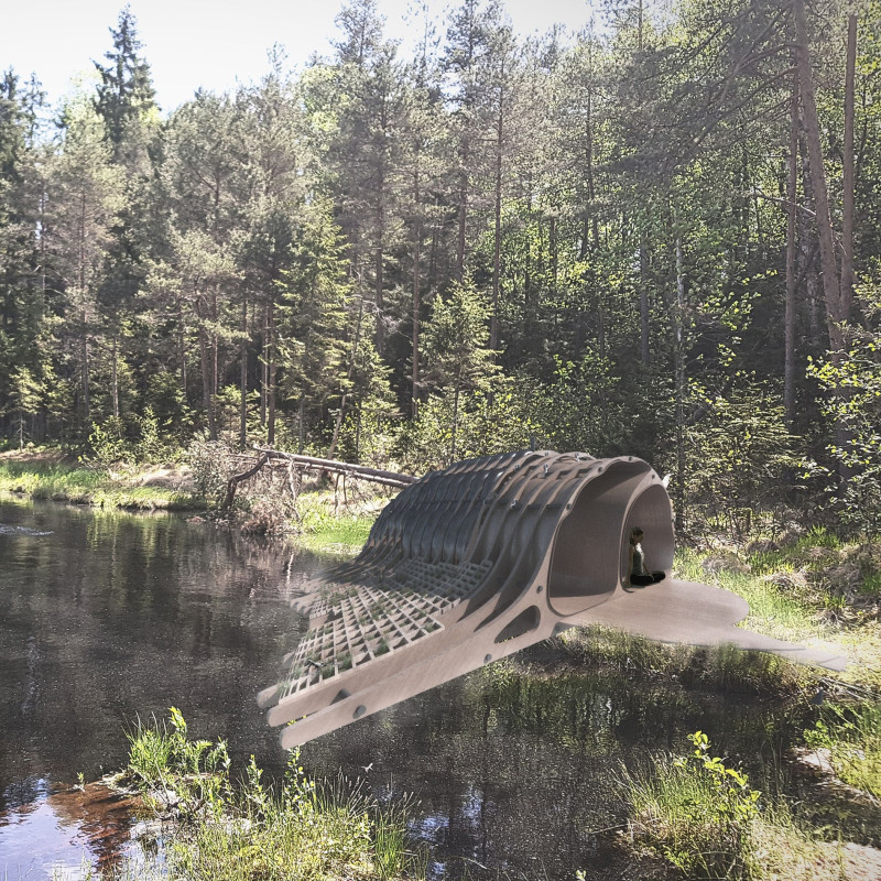 Candlelit Retreats Wrapped in Etfe with Cross-Laminated Timber