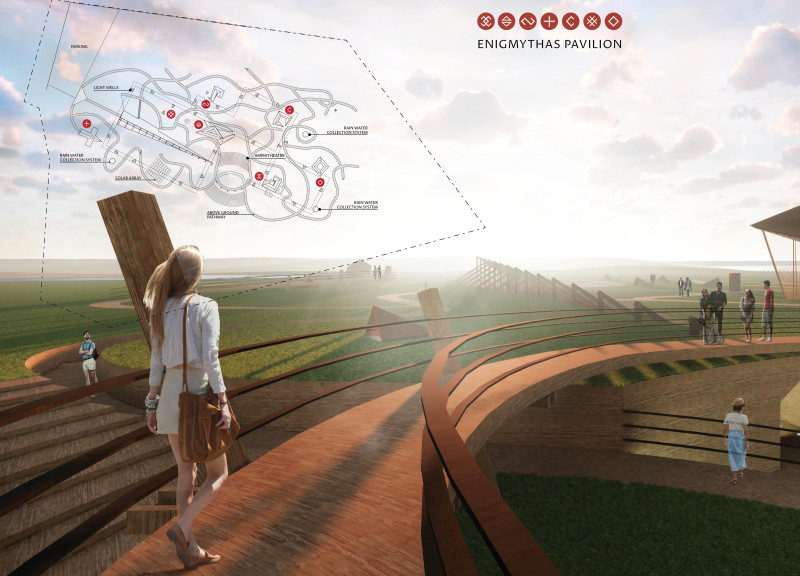 Monolithic Forms Crafted in Concrete Embracing Nature Within a Creative Sanctuary