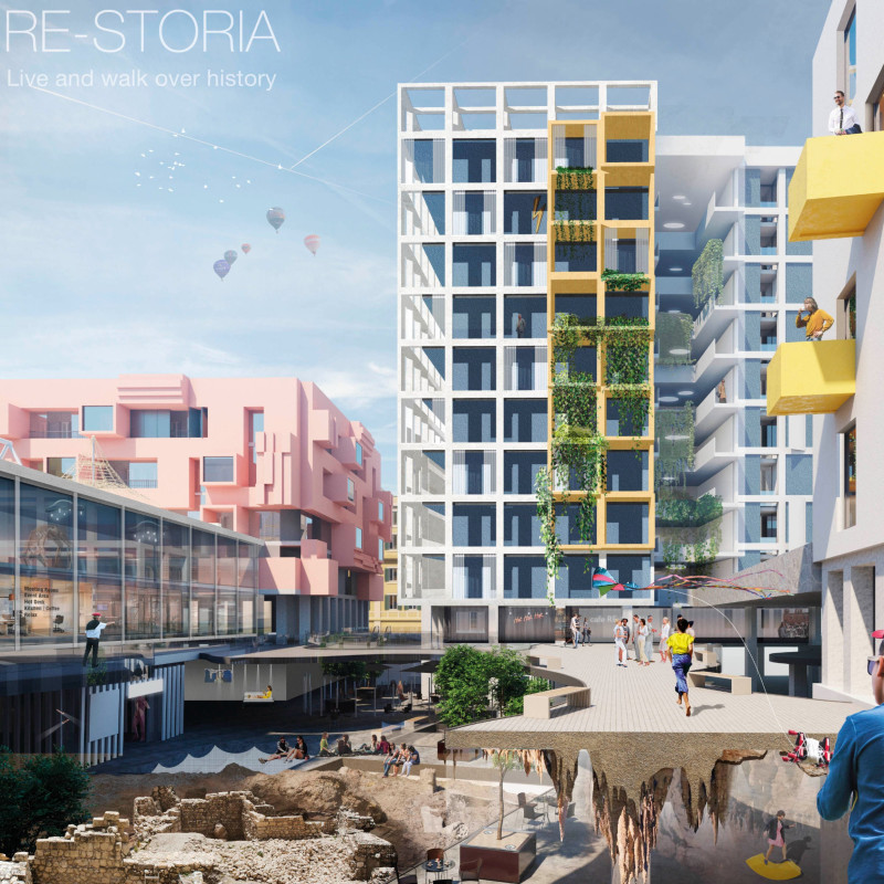 Dualsun Solar Batteries Powering Green Atrium Living Above Rome’s Archaeological Heritage