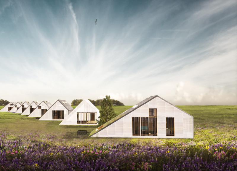 A Nature-Oriented Housing Cluster for Collective Gatherings