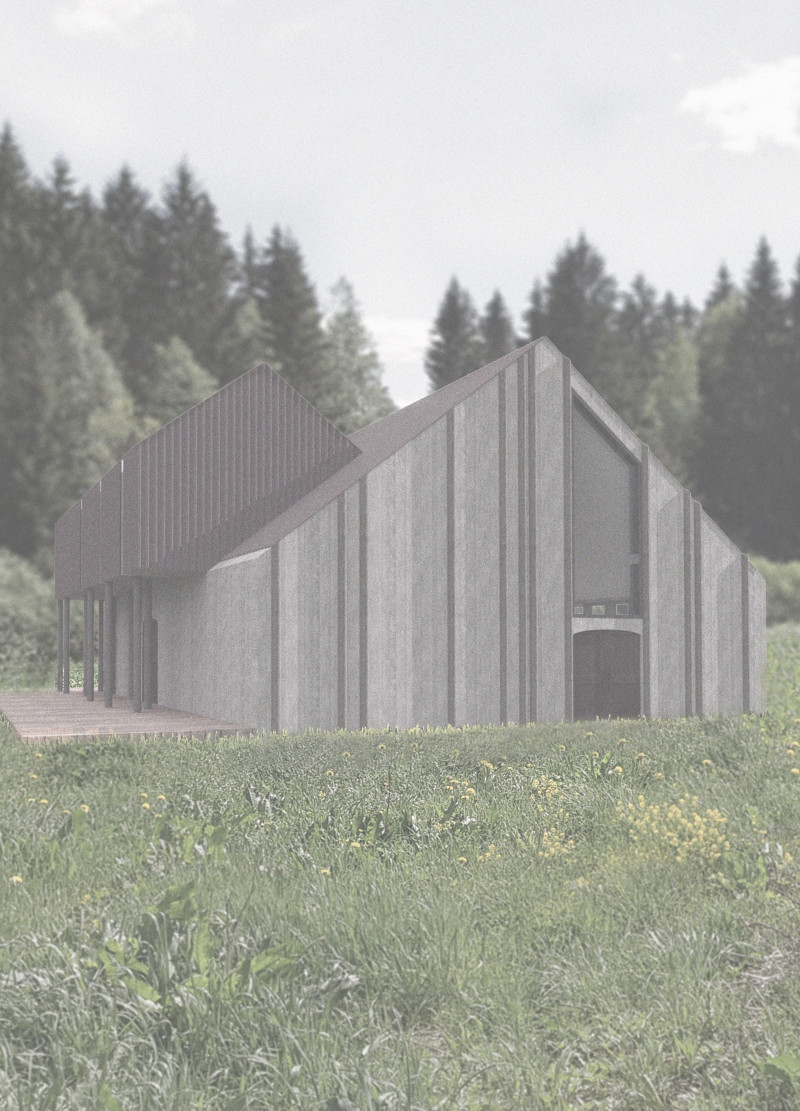 Timber Cladding and Reused Materials in Sustainable Tea Production Housing