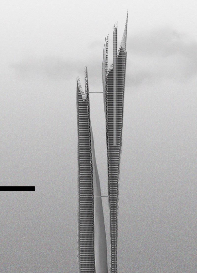 An Adaptive Skyscraper Harnessing Wind and Water Resources