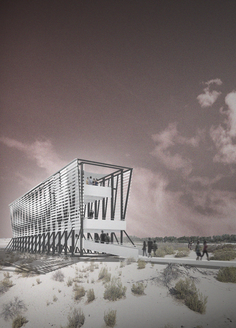 Louvers and Ramps Enhance Wetland Observation Experience