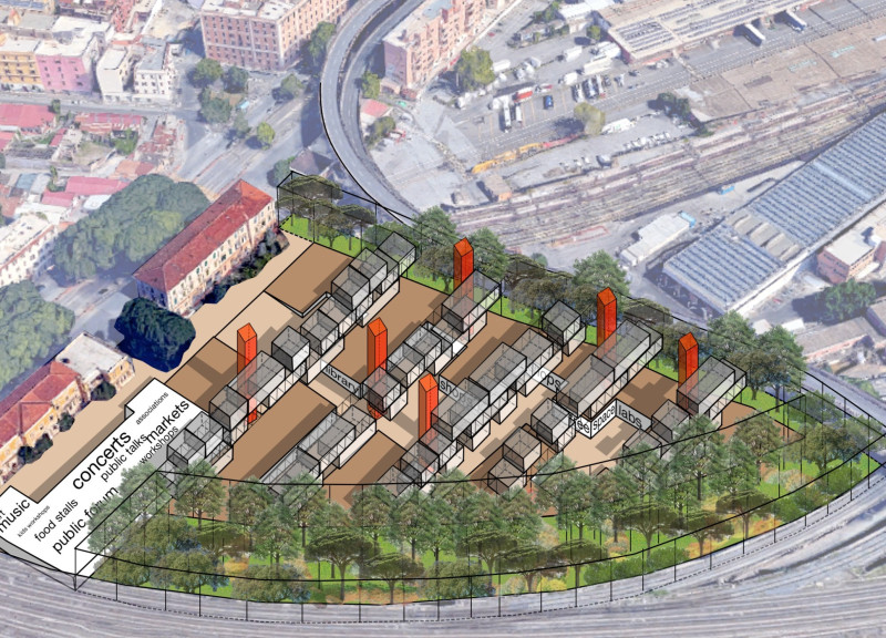 Charred Wooden Shingles and Modular Flexibility in Sustainable Urban Living